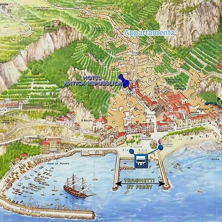 Penthouse In The Historical Center With Sea View 5 Minutes Away From Main Square *